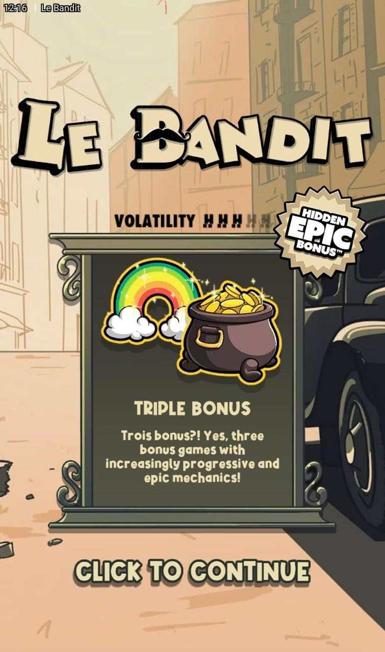 Free Play Options: Try Le Bandit Slot Today