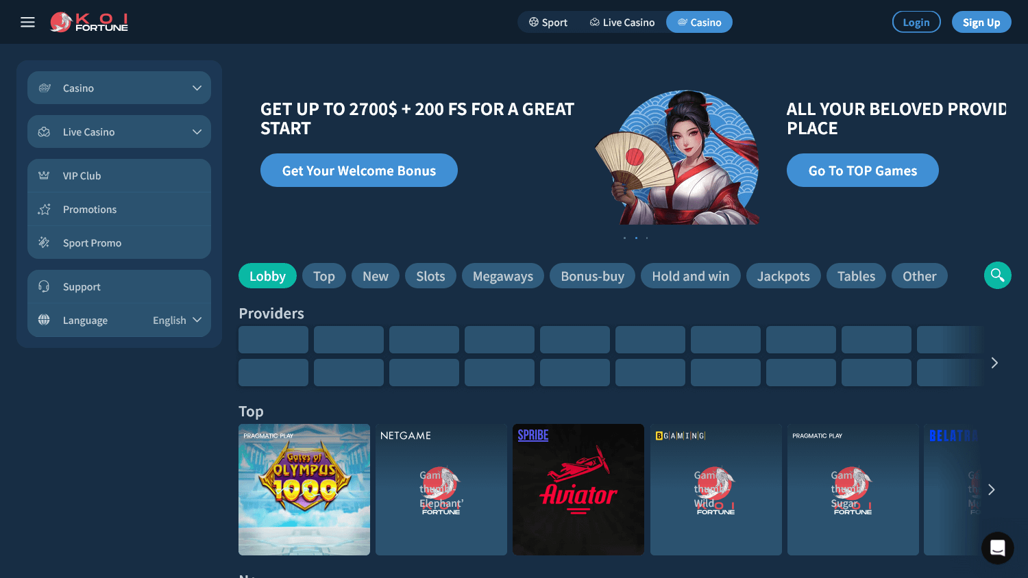 KoiFortune Casino Poland - Najlepsza zabawa i wygrane czekają!