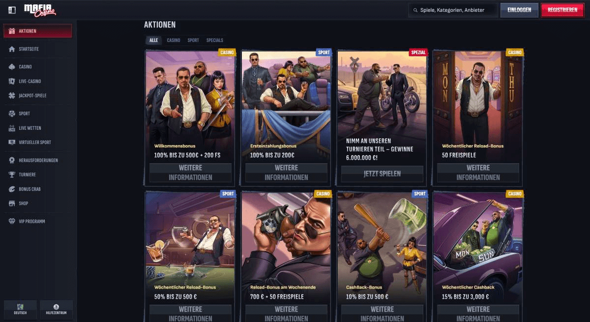 Mafia Casino Online en España Diversión y Oportunidades de Ganar