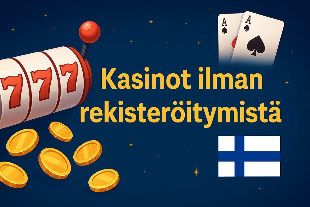 Kolikkopelit Ilman Rekisteröitymistä Näin Pääset Pelaamaan Vaivatta