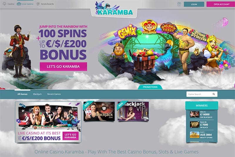 Karamba Casino DK - Spil og Underholdning i Topklasse